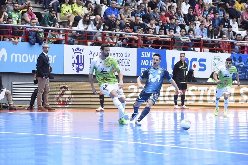 El Palma Futsal culminó la hombrada ante el campeón. PalmaFutsal