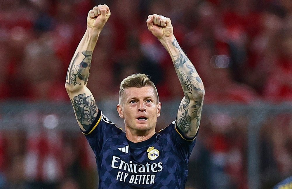 Toni Kroos is focused on finishing the season with Real Madrid. EFE