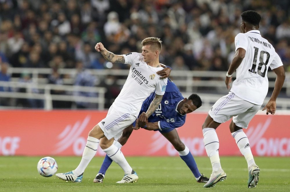 Kroos believes a polo is not a football shirt. EFE