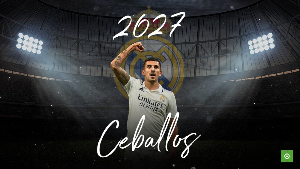 Ceballos has renewed his contract until 2027. BeSoccer