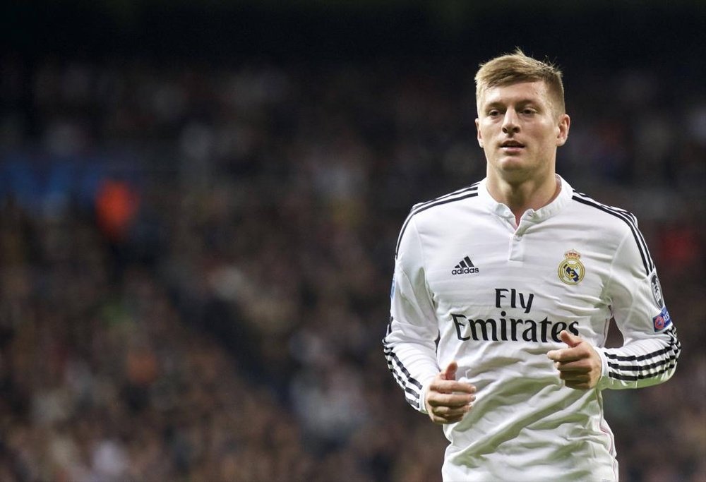 Kroos solo tuvo ojos para el Madrid. AFP