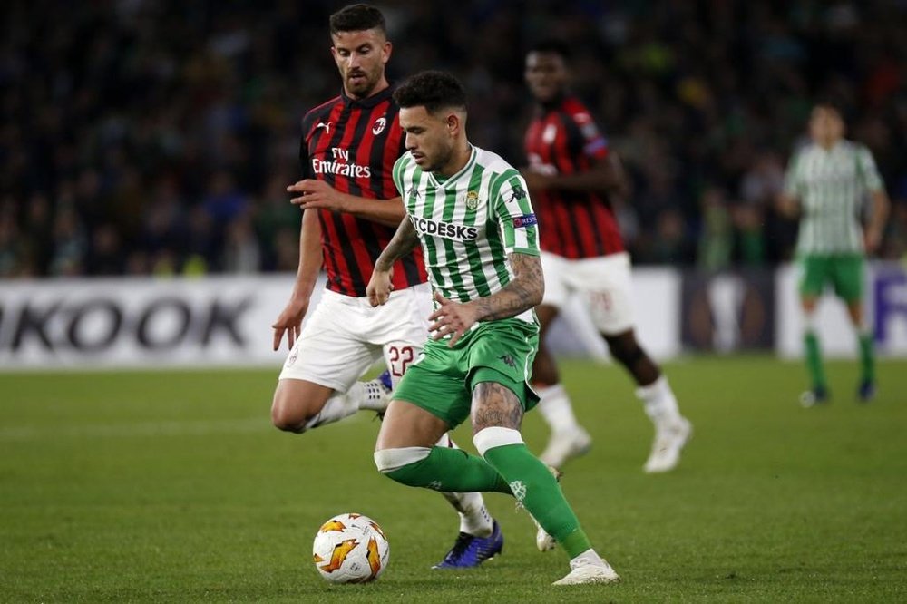 Sanabria est sous contrat avec le Betis jusqu'en 2021. Twitter/RealBetis