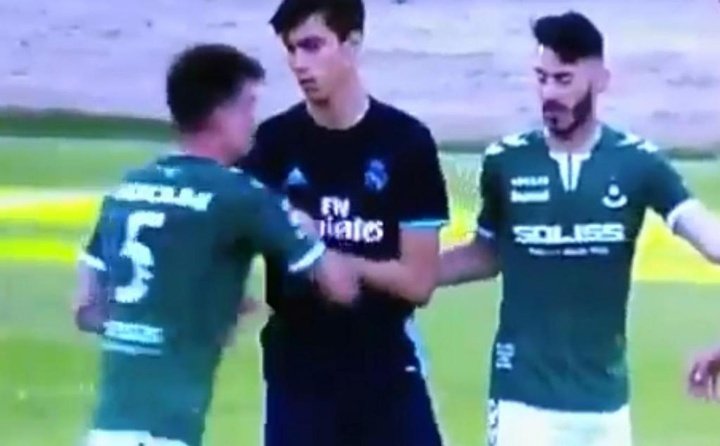 Agression brutale d'un joueur de Toledo sur un joueur du centre de formation du Real Madrid