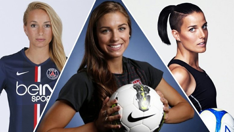 professional women soccer players bodies