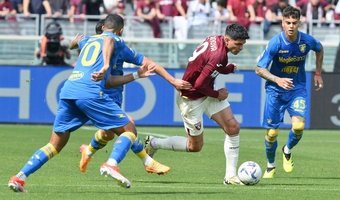 El Frosinone no ceja en su empeño de mantenerse en la Serie A y logró un valioso empate sin goles ante un Torino que desaprovechó una gran oportunidad de acercarse a la pelea por Europa, de nuevo abierta en Italia por la plaza extra de Champions League.