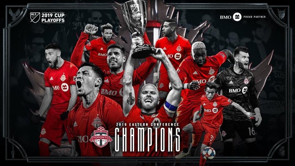 Toronto, campeón de la Conferencia Este. Twitter/MLS