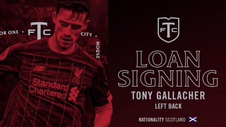 Liverpool send Tony Gallacher to the MLS