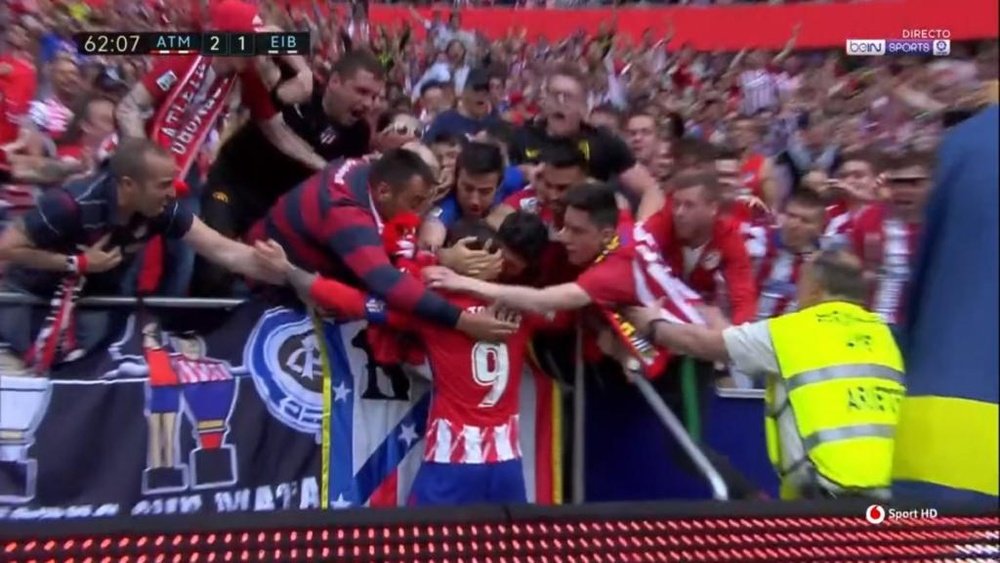 Torres ended his Atletico career on a high. Screenshot/beINSports