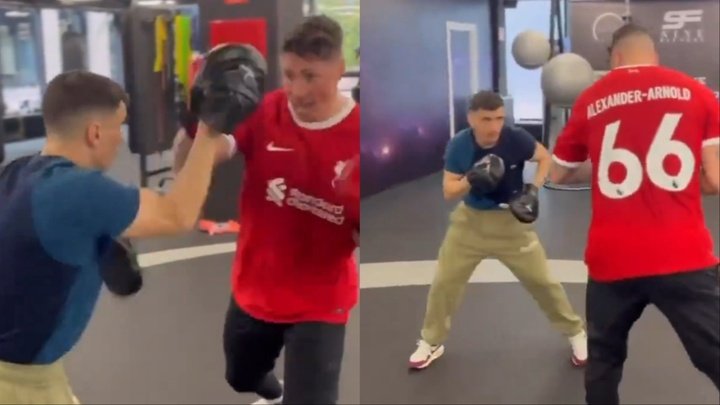 Torres reveals why he was boxing in a Liverpool's TAA shirt