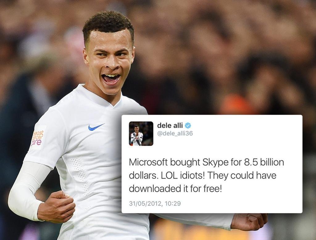 Dele Alli Laughs At His Old Embarrassing Tweets