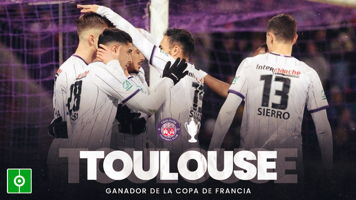 El Toulouse aplasta al Nantes y se consagra campeón de la Copa de Francia