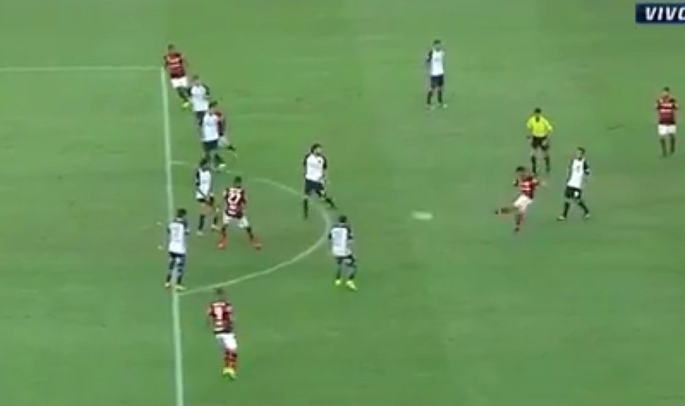 Trauco marcó un golazo con Flamengo ante San Lorenzo en Libertadores. Youtube