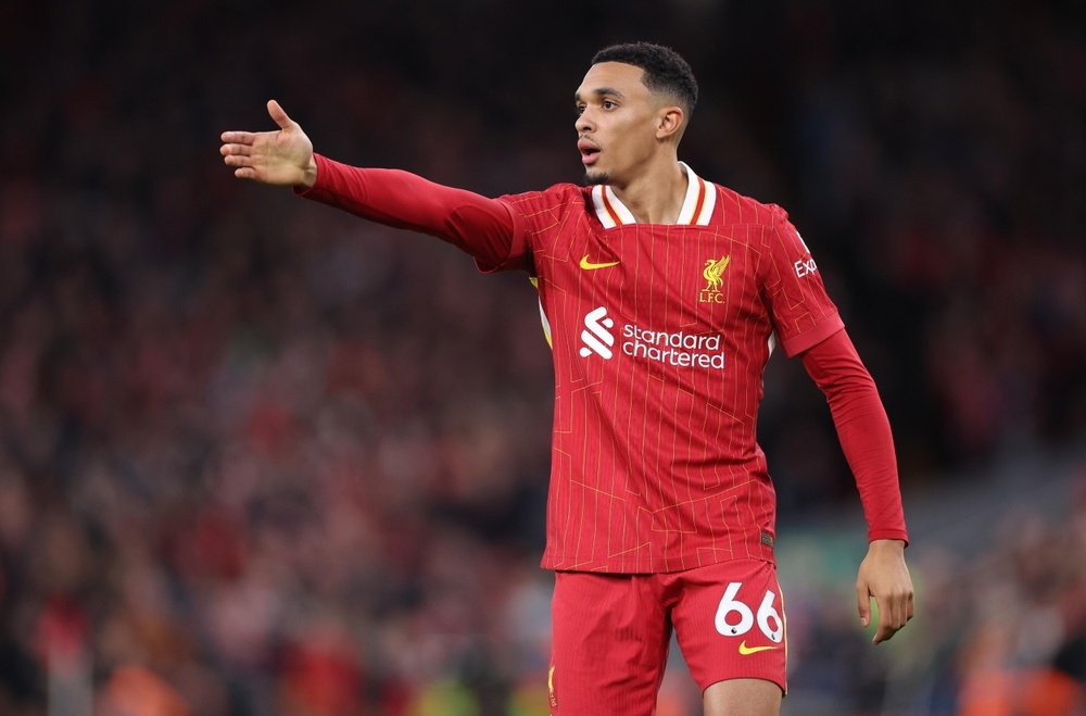 Alexander-Arnold spoke ahead of Wednesday's game against Newcastle. EFE