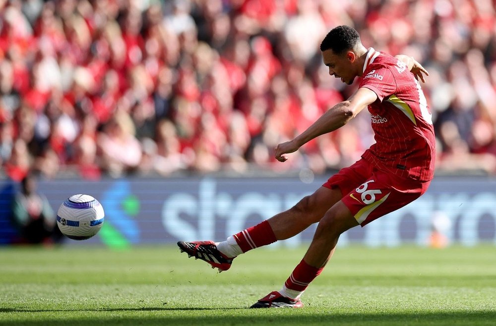 Trent Alexander-Arnold pourrait rejoindre le Real Madrid. EFE