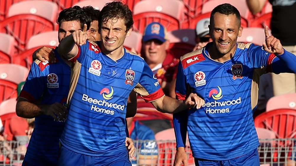 El Newcastle Jets quedó como octavo clasificado el pasado curso en la A-League. NewcastleJets