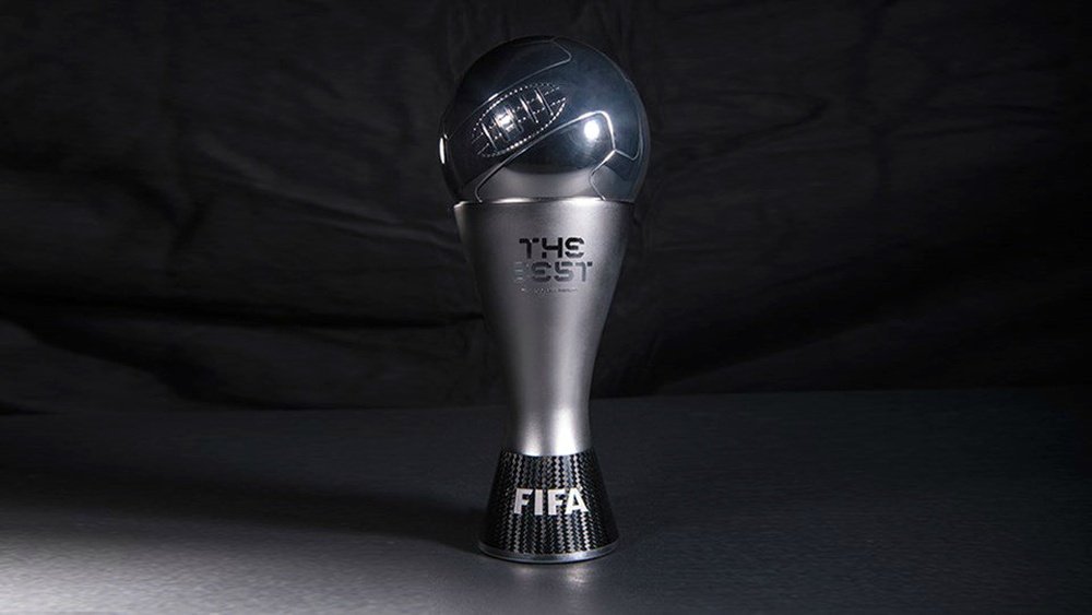 Así es el trofeo 'The Best'. FIFA