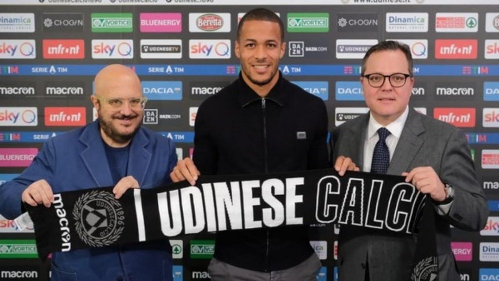 Troost-Ekong seguirá en Udine hasta 2023. UdineseCalcio