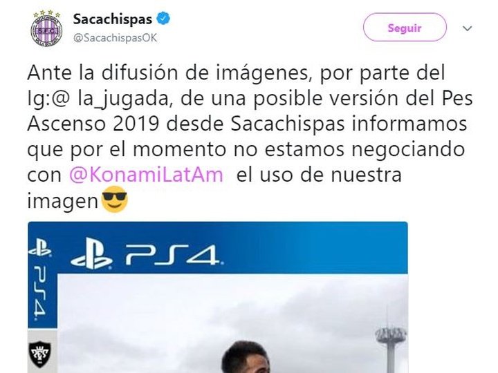 Sacachispas y su divertida 'portada' del PES 2019