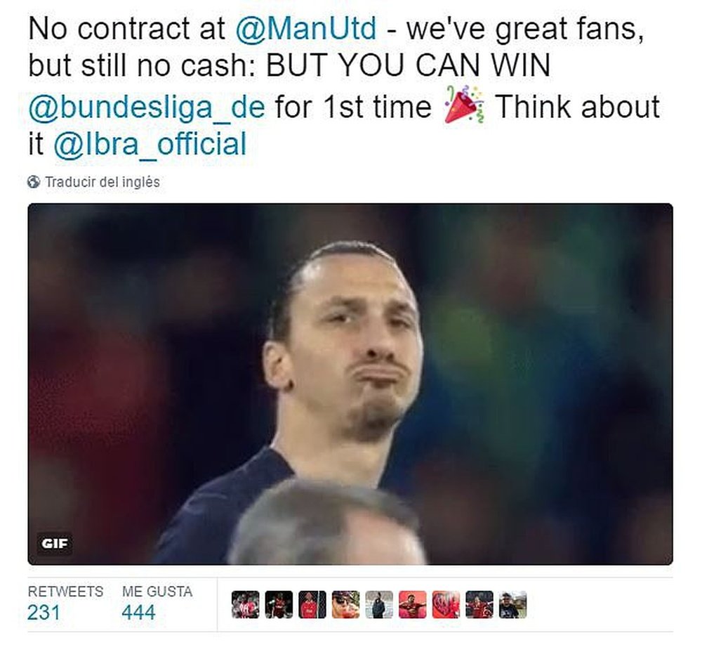 Al 'community manager' del Hertha no le falta sentido del humor. Twitter