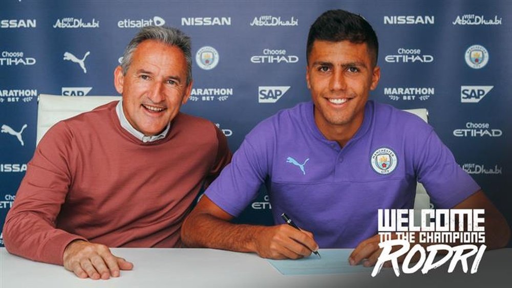 Rodri is now a City player. ManchesterCity
