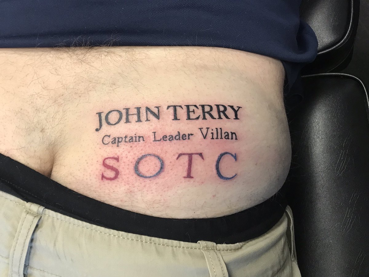 Villa fan gets unique tattoo to show support for club  ITV News Central