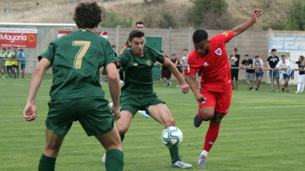 El filial del Athletic salió peleón ante el Numancia. AthleticClub