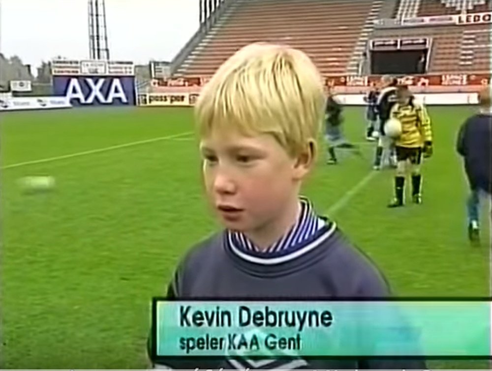 Kevin De Bruyne sorprendió al hablar de su equipo favorito. Youtube/Captura