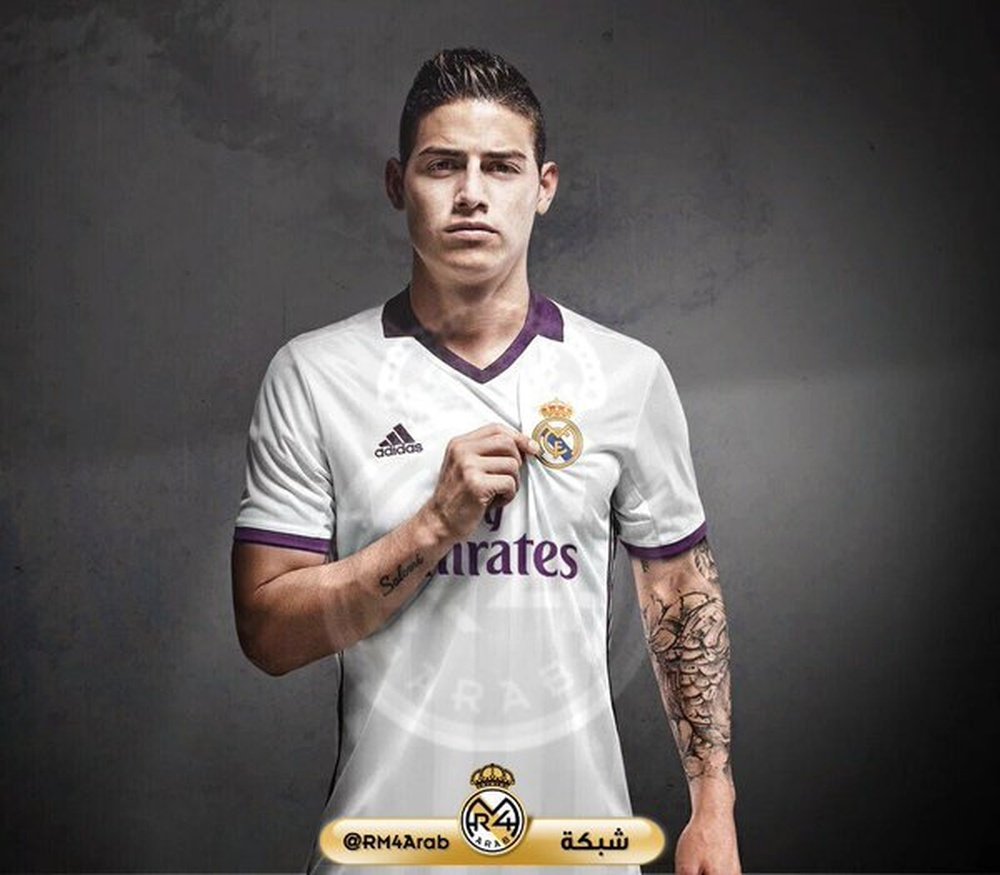 Una de los posibles nuevos diseños del Real Madrid para la próxima temporada. RM4Arab