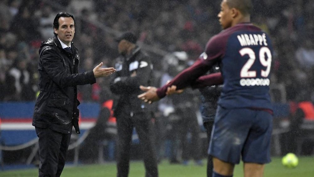 Unai Emery thinks Mbappe could do very well at Real Madrid. EFE