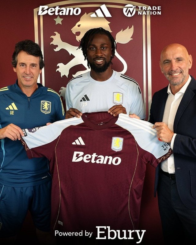 Guessand rejoint Aston Villa pour 35 millions d'euros. Aston Villa