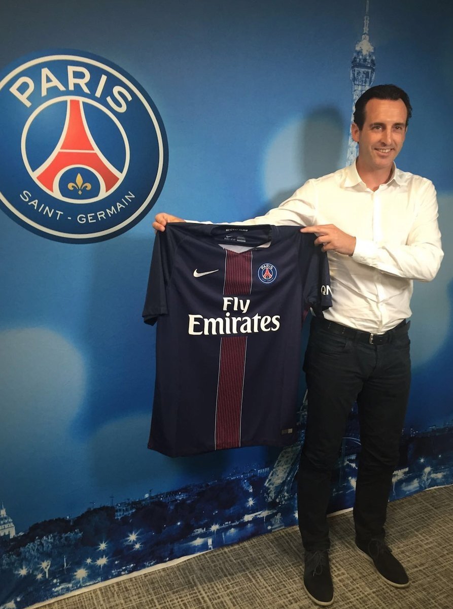 Paris Saint-Germain have confirmed that Unai Emery is thier new manager. Twitter