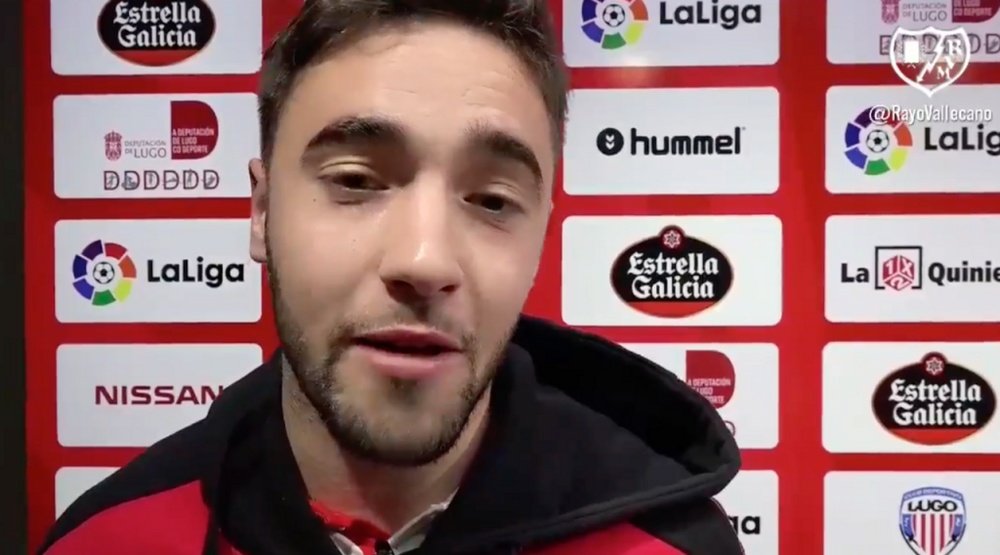 Unai marcó en la victoria rayista. RayoVallecano