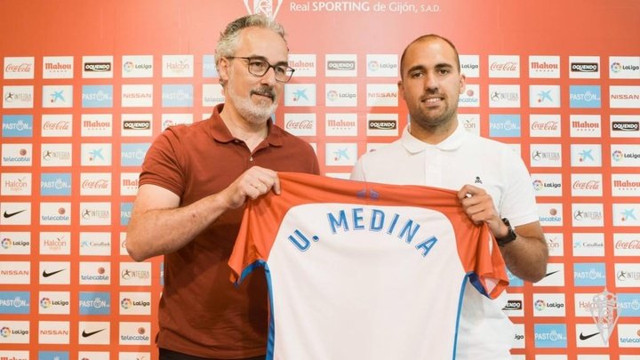 Unai Medina confía en el ascenso del Sporting