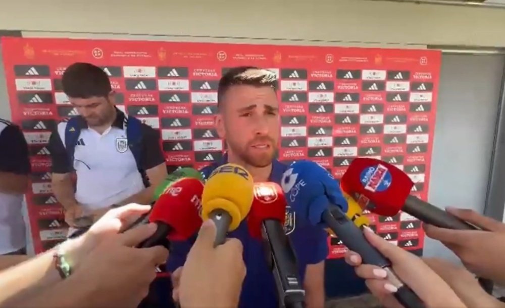 Unai Simon sees Spain as one of the favourites to win the Euro 2024. Screenshot/ElPartidazoDeCope