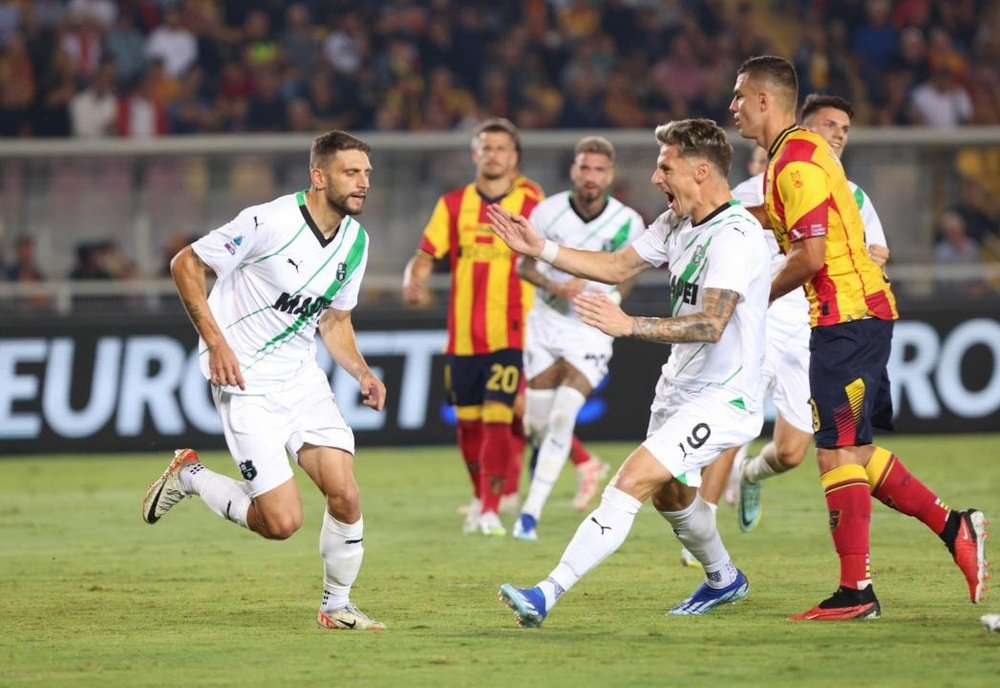 El VAR frena al Empoli; el Sassuolo desaprovecha la oportunidad. EFE