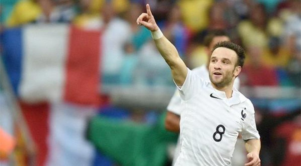 Valbuena, durante un partido. Twitter