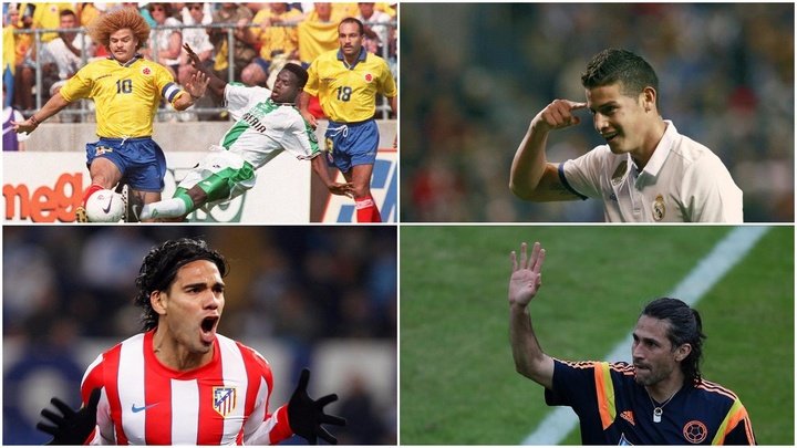 Los 20 mejores futbolistas colombianos que jugaron en Europa