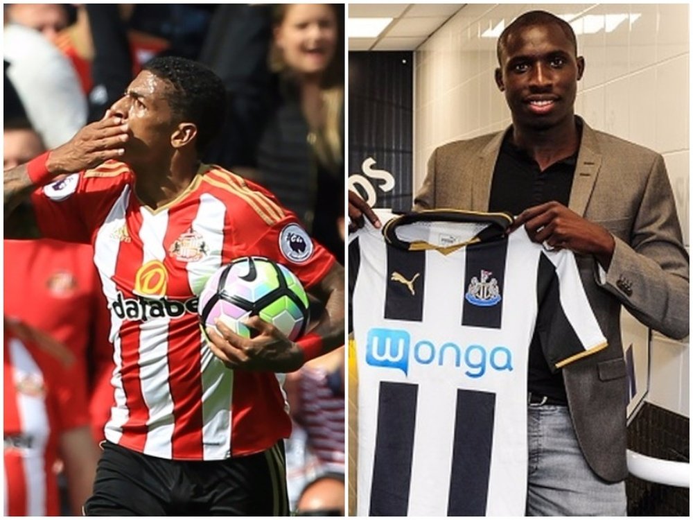 Van Aanholt (L) will receive support from Diame (R). BeSoccer