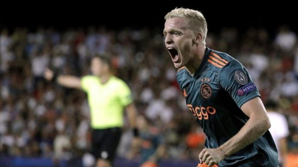 L'Inter veut Van de Beek. AFP