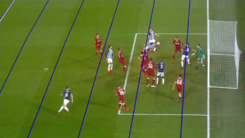 VAR was used to rule Dawson's goal out. Twitter