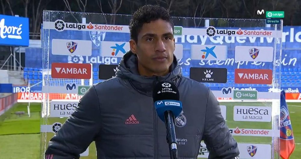 Varane analysed Real Madrid's situation. Screenshot/MovistarLaLiga