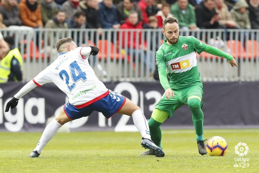 Iván Sánchez se lesionó en el duelo ante el Granada. LaLiga