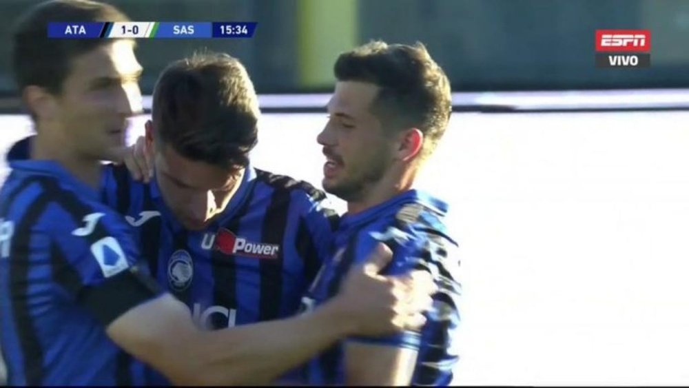 Atalanta keep on firing in the goals, Captura/ESPN