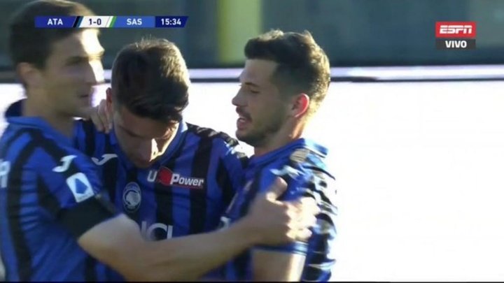 Atalanta pick up where they left off: 3-0 in the first half