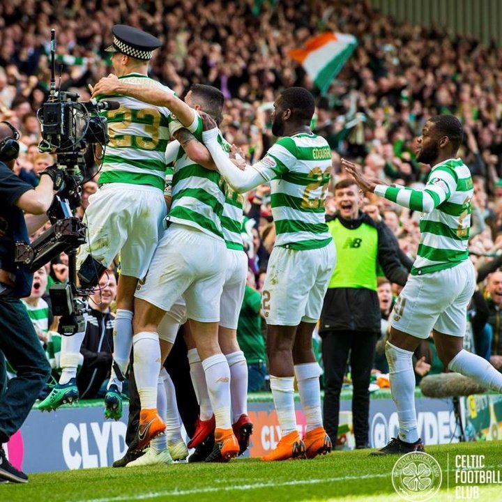Celtic storm to title with 5-0 win over Rangers