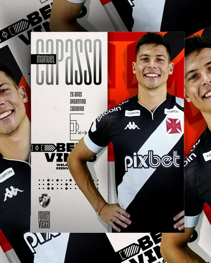OFICIAL: Vasco anuncia a contratação de Manuel Capasso