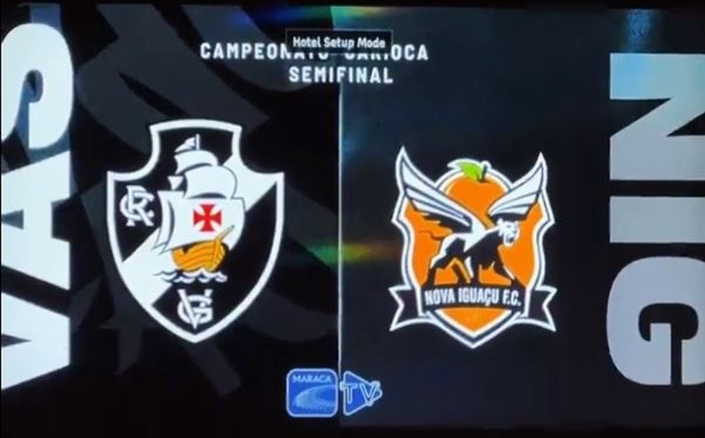 Vasco e Nova Iguaçu se enfrentaram no Carioca. EFE