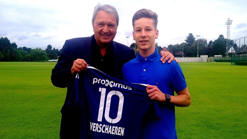 El Anderlecht le ofreció un contrato a Verschaeren. RSCAnderlecht