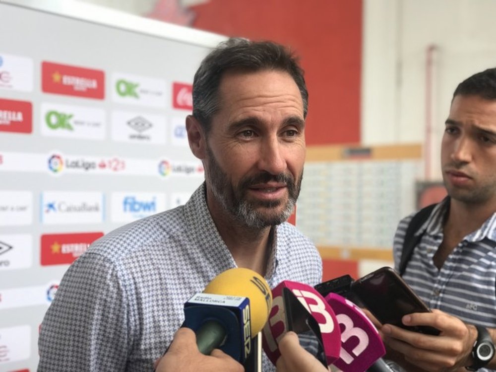 Vicente Moreno analizó la derrota del Mallorca. RCDMallorca