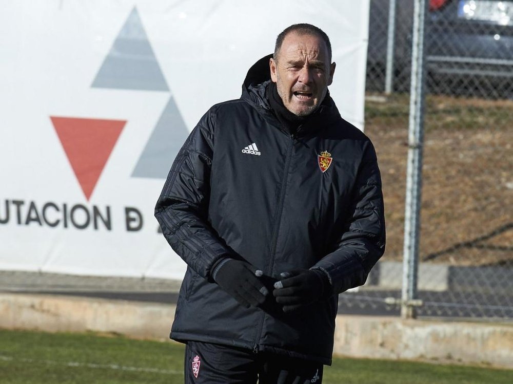 Víctor Fernández analizó el choque ante el Albacete. RealZaragoza